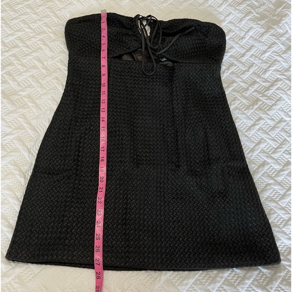 BARDOT Lexi Textured Cutout Halter Mini Dress - Picture 7 of 10